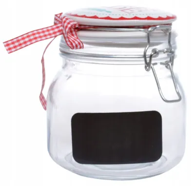 Produktbild von Ewax Vorratsglas mit Etikett HOME MADE für Marmelade