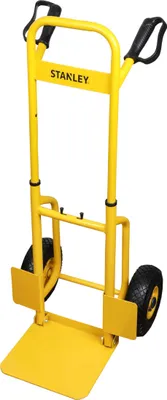 Obrázek produktu pro Stanley skládací ruční vozík SXWTDFT520 - Přepravní vozík do 120 kg - 63 x 52 x 113 cm - ocel - žlutá barva