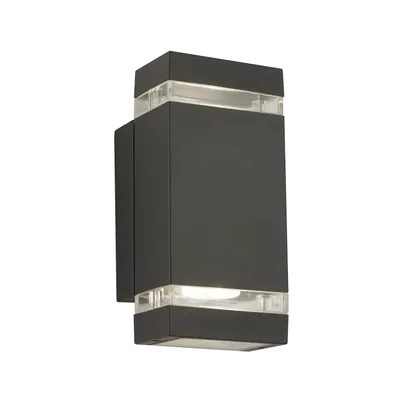 Immagine prodotto di Applique a LED, alluminio, nero, H 23,5 cm