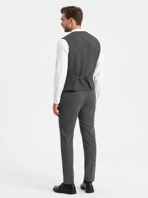 Produktbild von Weste OMBRE OM-BLZV-0109 GRAPHIT Größe: XL