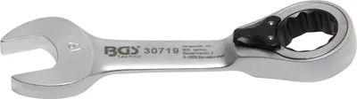 Produktbild von BGS 30719 Ratschenring-Maulschlüssel, kurz, 19 mm