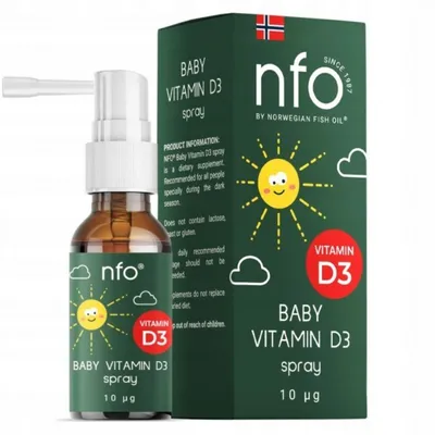 Produktbild von NFO Baby Witamina D3 Spray 10 mg