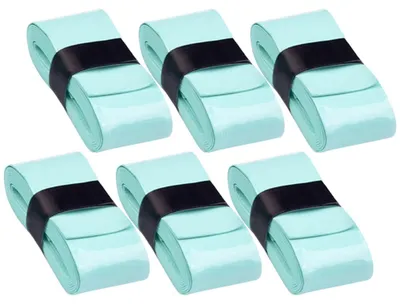 Produktbild von Tennisschläger-Griffband – Vorgeschnitten und mit angenehm trockener Haptik – Tennis-Overgrip-Griffband für Tennisschläger, Pfauenblau