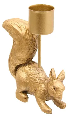 Produktbild von Weihnachtskerzenhalter mit eichhörnchen und rentier – 3 verschiedene modelle - Feeric Lights & Christmas