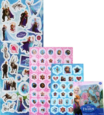 Produktbild von Frozen Sticker 3D Sticker Aufkleber Kindergeburtstag Party Geburtstag Mitgebsel