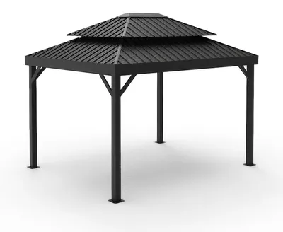 Zdjęcie produktu dla Pawilon SOJAG London 1014 z moskitierą 299,3 x 423 cm czarny
