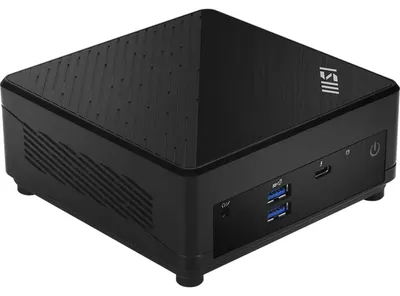 Obrázok produktu pre MSI Cubi 5 1M-437BEU, Počítač s objemom 0,6 l, Mini PC Barebone, Intel® soc, Ethernet / LAN pripojenie, Wi-Fi 6E (802.11ax), 65 W