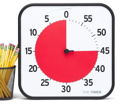 Produktbild von TIME TIMER ORIGINAL Large 30x30cm - 60 Minute Visueller Analog-Timer Uhr - Optio