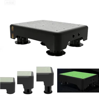 Immagine prodotto di Supporto per alzarsi regolabile, con 3 altezze, superficie antiscivolo, ideale per anziani, con capacità di carico fino a 250 kg