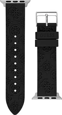 Zdjęcie produktu dla Silikonowy pasek do Apple Watch (38 - 41 mm) - czarny CS2003S4