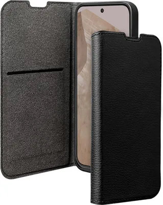 Produktbild von BigBen, Klapphülle mit Standfunktion für Google Pixel 8A Wallet Case, Schwarz