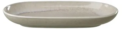 Produktbild von Villeroy & Boch Perlemor, Servierteller, Oval, Porzellan, Beige, Villeroy & Boch, 124 mm