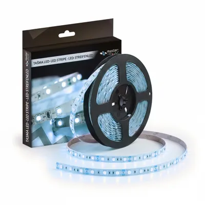 Produktbild von MasterLED LED Strip Kaltweiß 6500K 12V 5 m SMD 2835 600 LED IP65 dimmbar