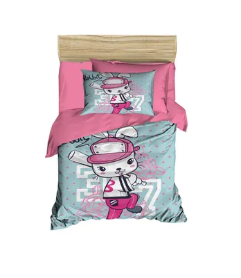 Imagen del producto de L'Essentiel, Juego de sábanas para cuna, modelo PH150, color rosa, 100 x 150 cm