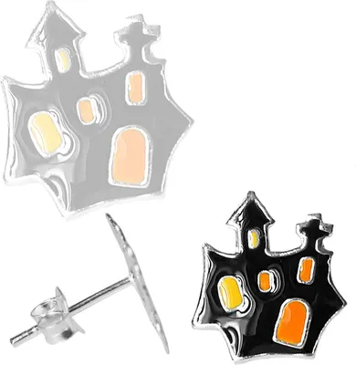 Produktbild von Ohrstecker 925 Sterling Silber Spukschloss