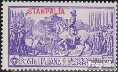 Produktbild von Briefmarken Ägäische Inseln 1930 Mi 26XIII postfrisch Ferrucci Aufdruckausgabe Stampalia