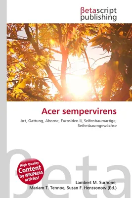 Produktbild von Acer sempervirens