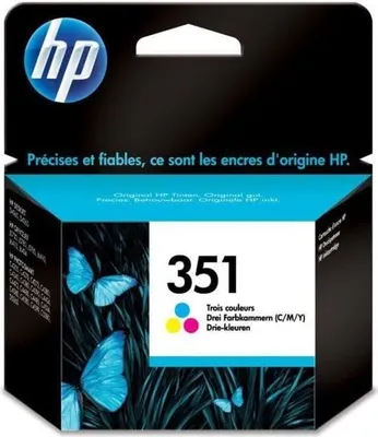 Immagine prodotto di Cartuccia originale HP 351, tricolore, CB337EE, per HP Photosmart C4380/C4580/C5280