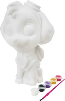 Produktbild von PAW Patrol Spardose zum Bemalen - Skye