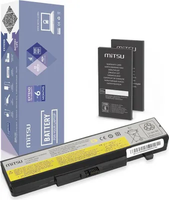 Produktbild von Mitsu Battery for Lenovo Thinkpad E530 4400 mAh (48 Wh) 10.8 - 11.1 Volt
