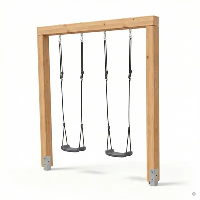 Produktbild von EXIT Linea Massiv 140 Holz-Spielgerät, mit Schaukel, Spielgerät für Outdoor, Kinder