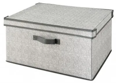 Immagine prodotto di H&H Confezione Armadio Tweed Grigio Cm 50X40X25