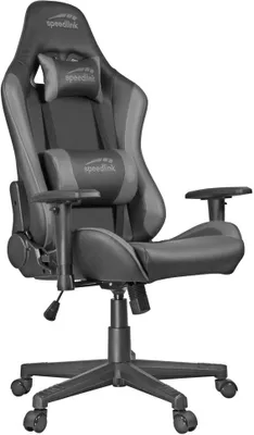 Produktbild von SPEEDLINK SL-660005-BKGY, PC-Gamingstuhl, 150 kg, Gepolsterter Sitz, Gepolsterte Rückenlehne, Schwarz, Schwarz, Grau