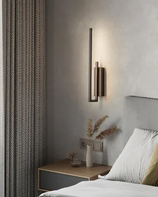 Immagine prodotto di DARLA - Lampada da parete moderna a LED 40 cm Nero