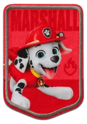 Produktbild von Mono-Quick Paw Patrol Marshall - Aufnäher, Bügelbild, Aufbügler, Applikationen, Patches, Flicken, zum aufbügeln, Größe: 7,8 x 5,5 cm