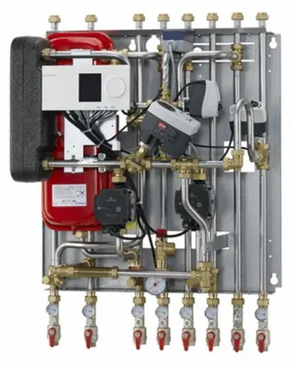 Produktbild von DANFOSS Hausstation VX Solo II H2WP, 1 HE:20 kW