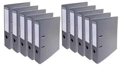 Produktbild von Exacompta 53754E 10er Pack Premium PVC-Ordner Prem´Touch. 7 cm breit DIN A4 Ring