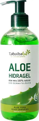 Zdjęcie produktu dla Aloe Hidragel Tabaibaloe 300ml. Nawilżający żel aloesowy, kosmetyczny z Wysp Kanaryjskich. Tabaibaloe Teneryfa.