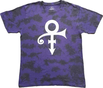 Image de Prince - T-shirt homme/femme unie RO3205 (XL) (Violet/Noir/Blanc)