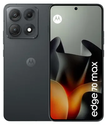Image de Motorola edge 70 max, écran de 17,3 cm (6,82 pouces), 8 Go de RAM, 256 Go de stockage, appareil photo de 50 MP, système d'exploitation Android 16.0, couleur : gris