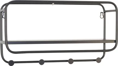 Produktbild von Badregal / Wandbord schwarz