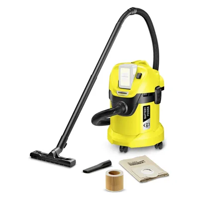 Obrázok produktu pre Kärcher 1.629-910.0, Suchý, Čierna, Žltá, 17 L, 2 m, 3,5 cm, 4 koleso/kolesá