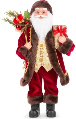 Immagine prodotto di Decorazione MagicHome Natale, Babbo Natale con regali, 60 cm