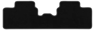 Productafbeelding van Velours achtermatten voor Leapmotor T03 vanaf 2023 (hatchback) – 2-delig, zwart, op maat – Wielganizator LUX