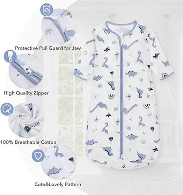 Produktbild von Famanu Schlafsack aus 100% Baumwolle - Unisex für Babys von 6-12 Monaten