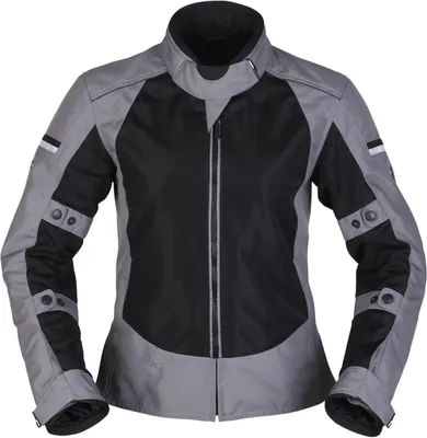Produktbild von Modeka Jacke Damen Veo Air Lady Schwarz-Grau 42