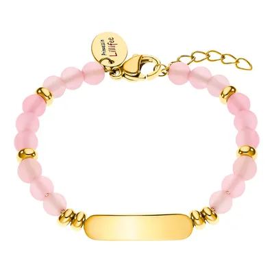 Produktbild von Prinzessin Lillifee Armband aus Edelstahl mit  Perlen, IP Gold