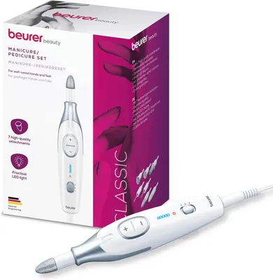Produktbild von Beurer MP42UK Pediküre und Maniküre Set, Elektrische Nagelfeile mit 7 hochwertig