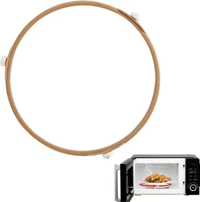 Obrázok produktu pre Otočný tanier do mikrovlnnej rúry, otočná doska, priemer 22 cm, určený do mikrovlnných rúr