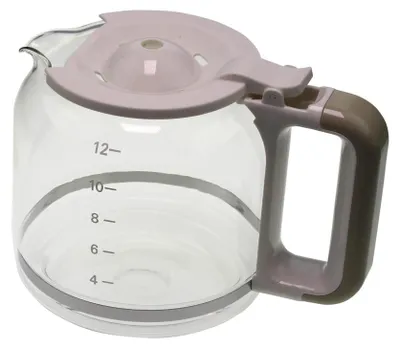 Image de Ariete AT4066009010 Verseuse en verre pour la cafetière 1342 Vintage Couleur : beige