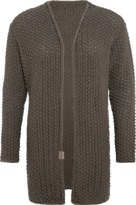 Produktbild von Knit Factory Carry Strickjacke - Cappuccino - 40/42