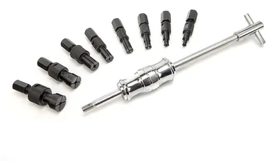 Produktbild von HBM 9-teiliges Innenlagerabzieher-Set mit Schlagabzieher