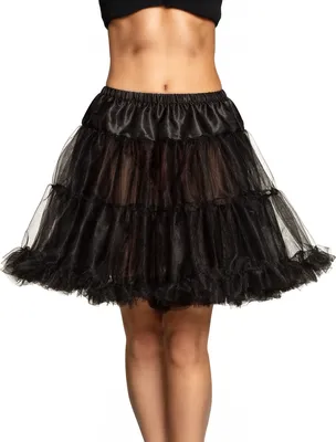 Produktbild von Petticoat für Damen Unterrock Accessoire schwarz - Einheitsgröße