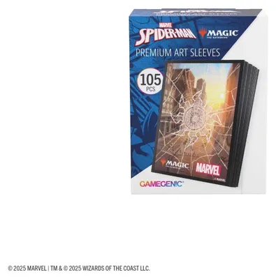 Zdjęcie produktu dla Gamegenic MTG – Koszulki na karty Marvel’s Spider-Man z motywami artystycznymi – seria „Spider-Man Lands”