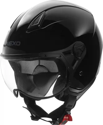 Produktbild von Nexo Demi Jet Helm City II: Leichter Thermoplast-Helm mit Visier, 1000g