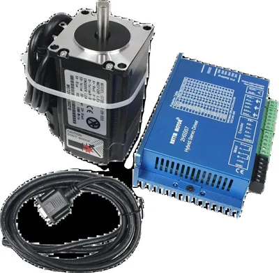Obrázek produktu pro Servomotor, řízení s uzavřenou smyčkou, vysoký jmenovitý točivý moment, sada 2N.m